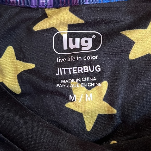 Lug Jitterbug Long Sleeve Pajama Set in Rockstar sz M NWOT - Picture 6 of 10